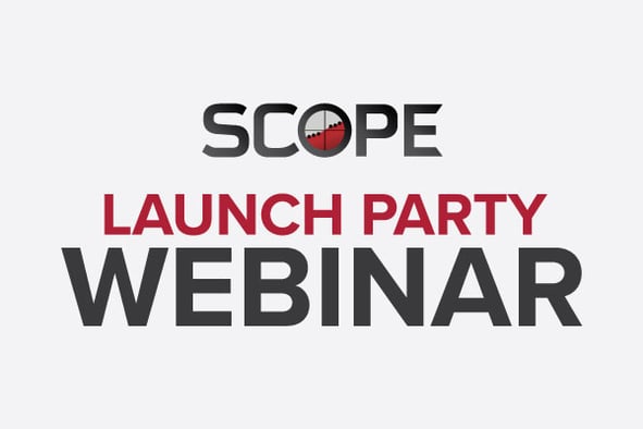 SCOPE Launch Webinar SCOPE Launch Webinar